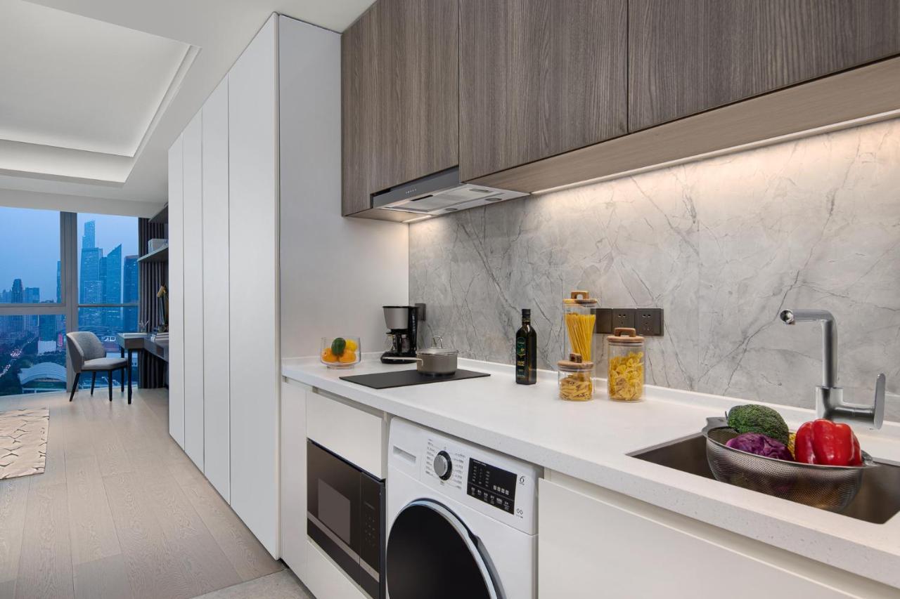 Ascott Icc Guangzhou Apartment Exterior photo